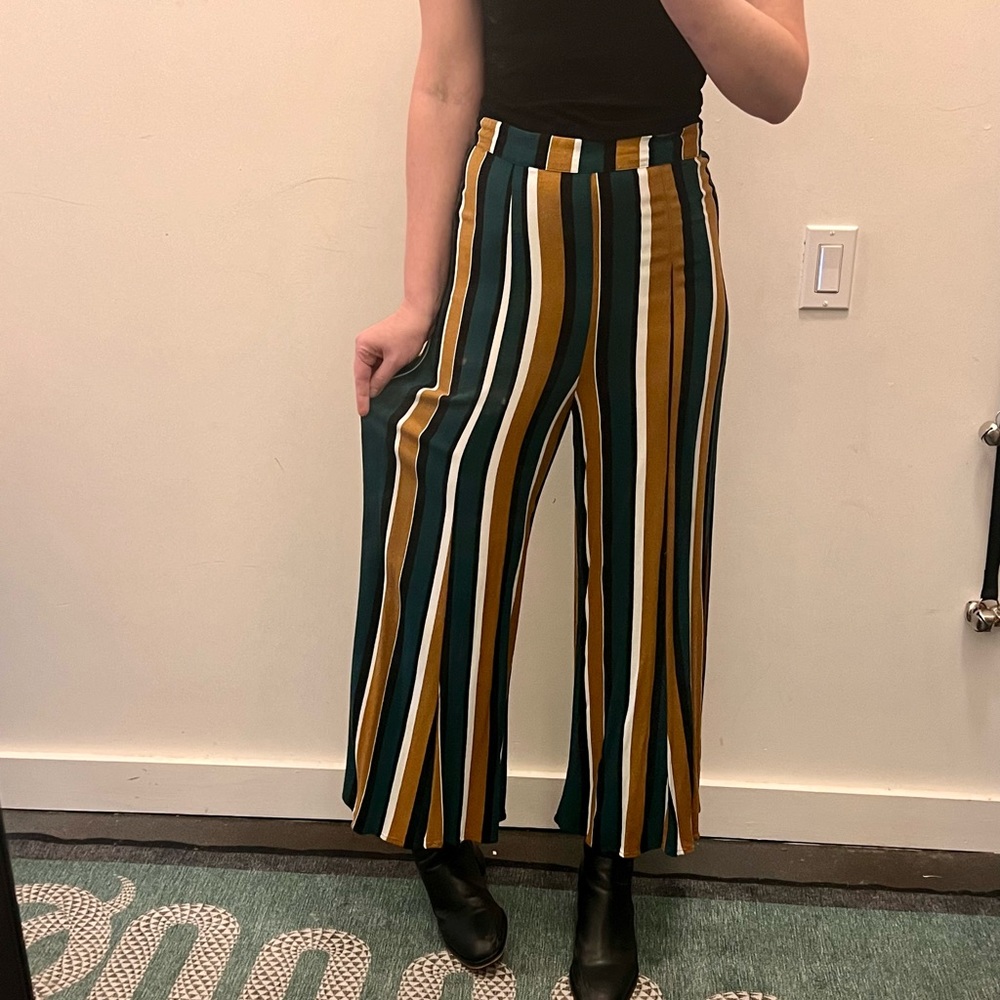Free People cropped seasonal pants
